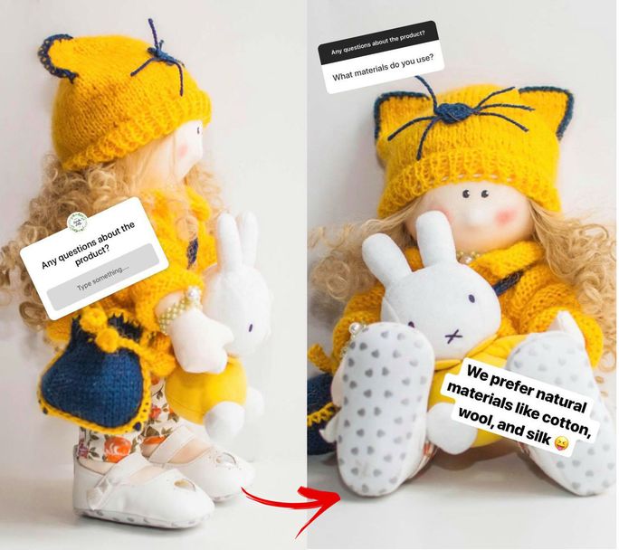 Ask questions in stories Ask questions in stories