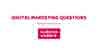 SEO - Digital Marketing Questions