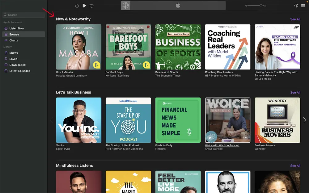 New and Noteworthy New and Noteworthy