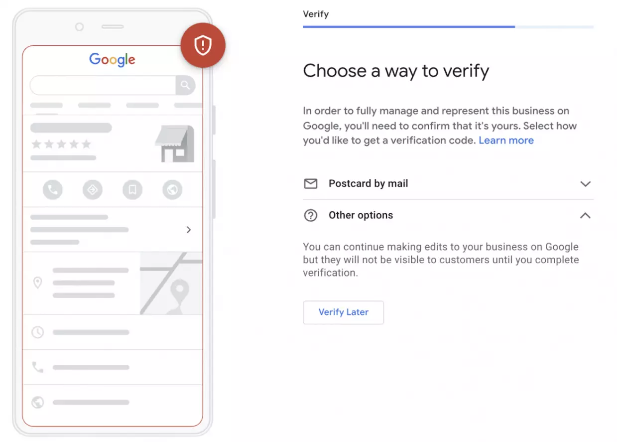 Verify Your New Business Listing Verify Your New Business Listing