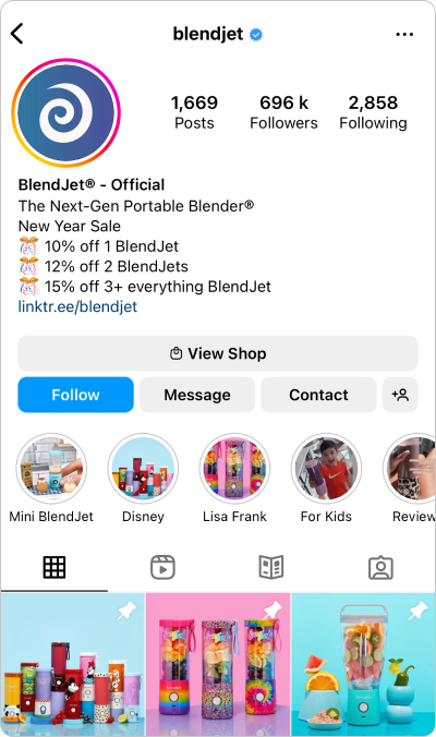 Instagram Bio Ideas for eCommerce Instagram Bio Ideas for eCommerce