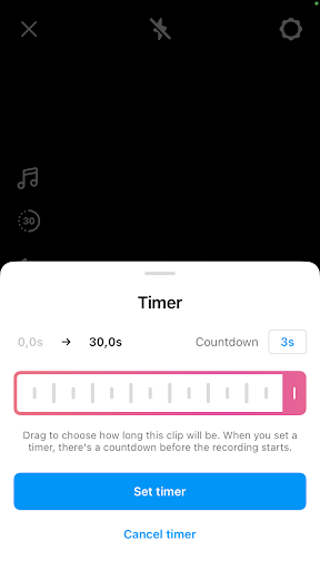 Create Time reels Create time reels