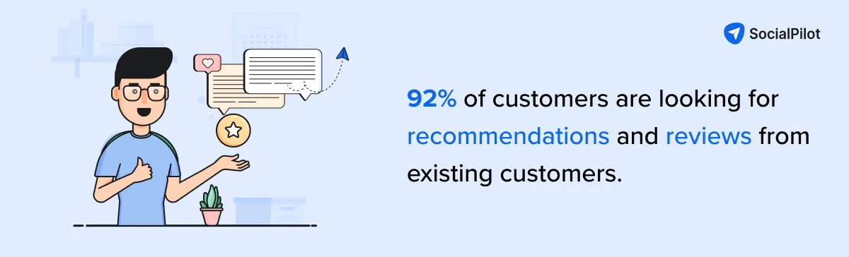 Visual testimonials and reviews Visual testimonials and reviews