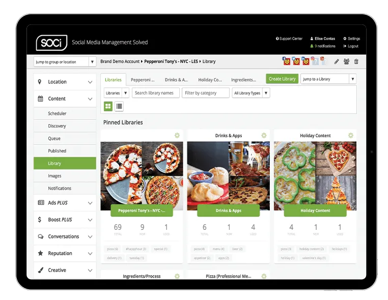soci Content Library soci Content Library