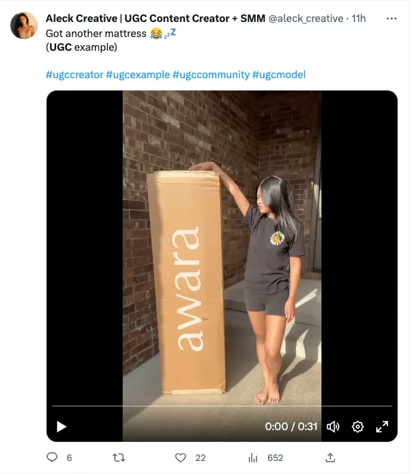 User Generated Content User Generated Content