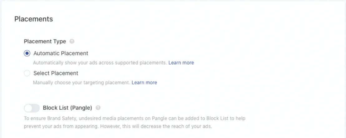 Ad Placement Ad Placement