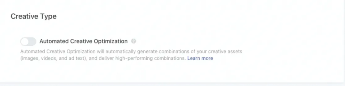 Automated Creative Optimizatio Automated Creative Optimizatio