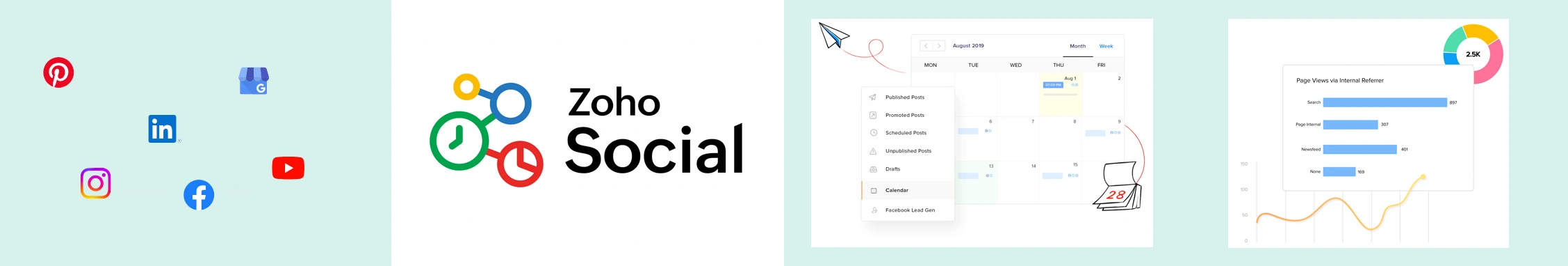 Zoho Social cover Zoho Social cover