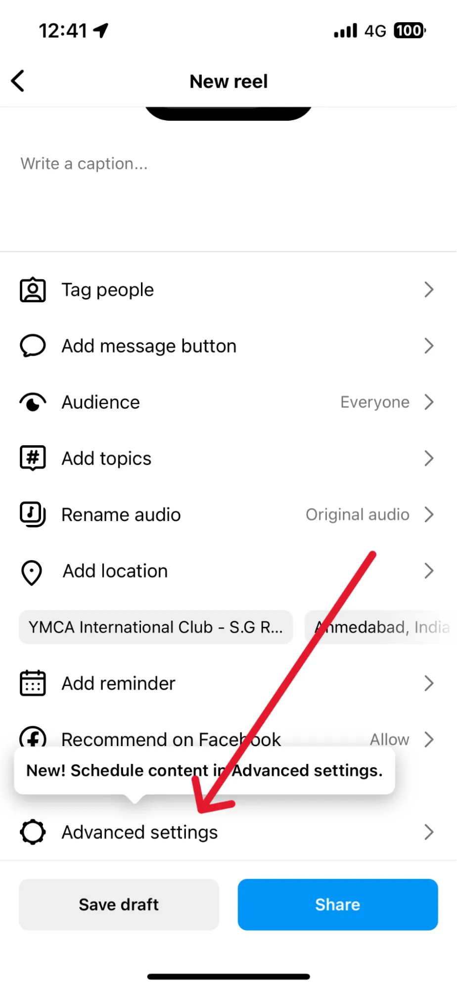 Advanced Setting Advanced Setting