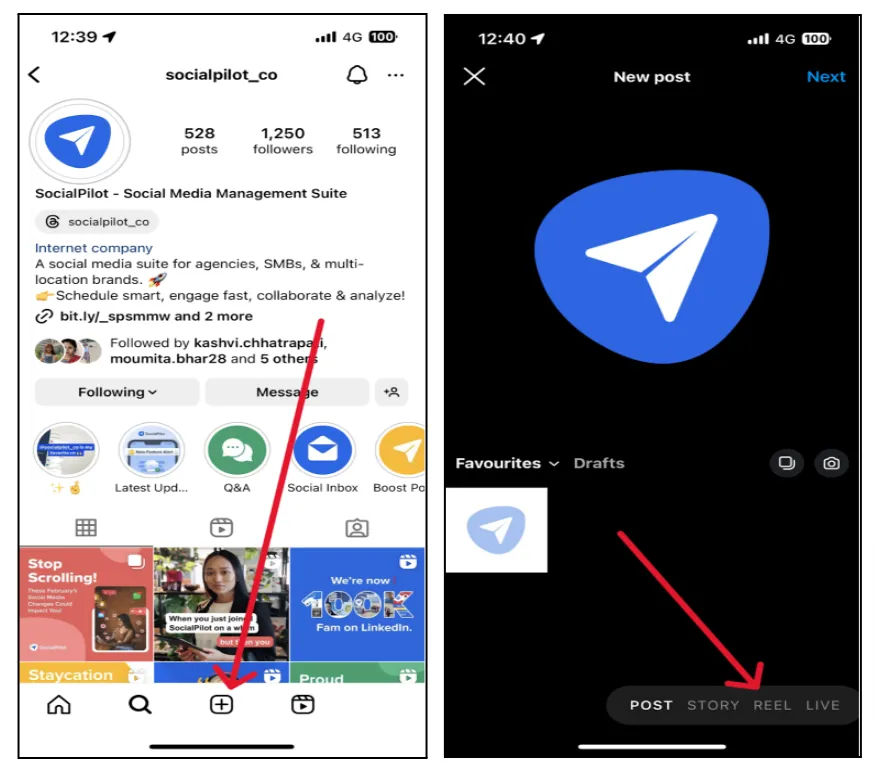 Instagram account Instagram account