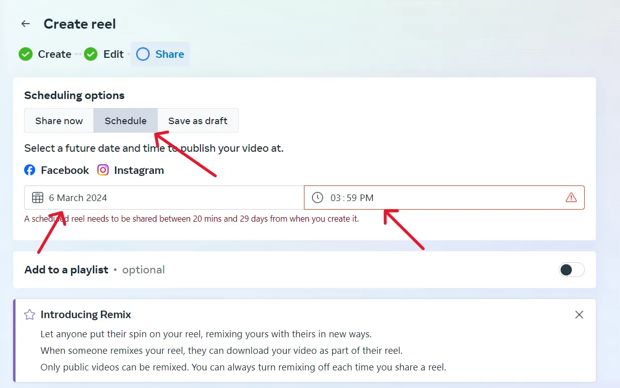 time and date to schedule. time and date to schedule.