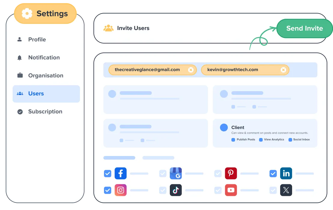 Team and Client Invite Link Team and Client Invite Link