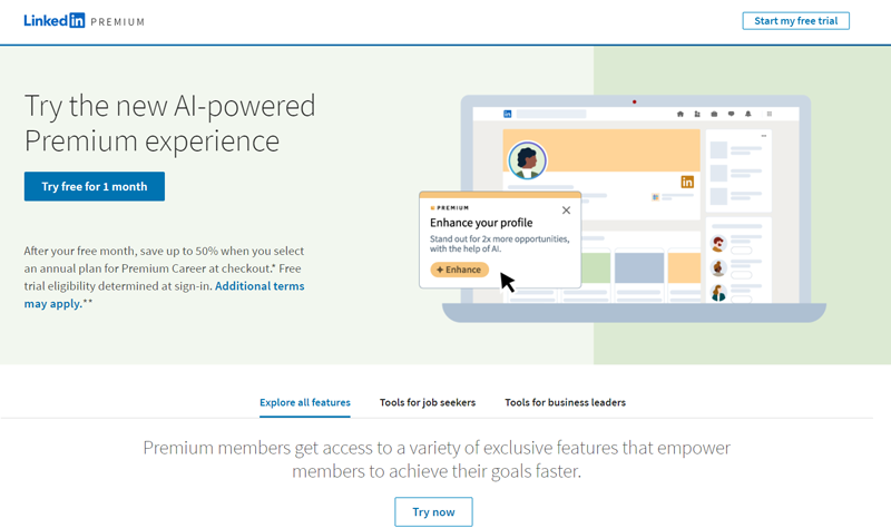 LinkedIn Premium LinkedIn Premium