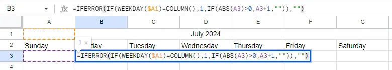 set up the dates for the dynamic calendar,