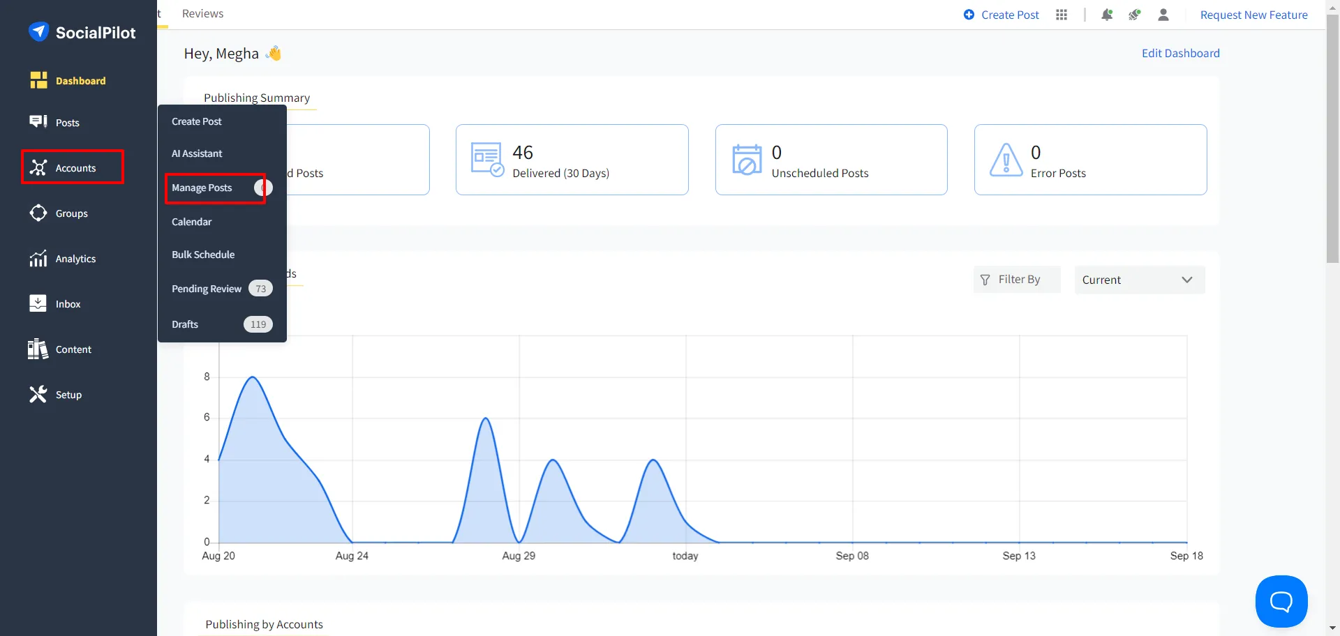Manage Posts Manage Posts