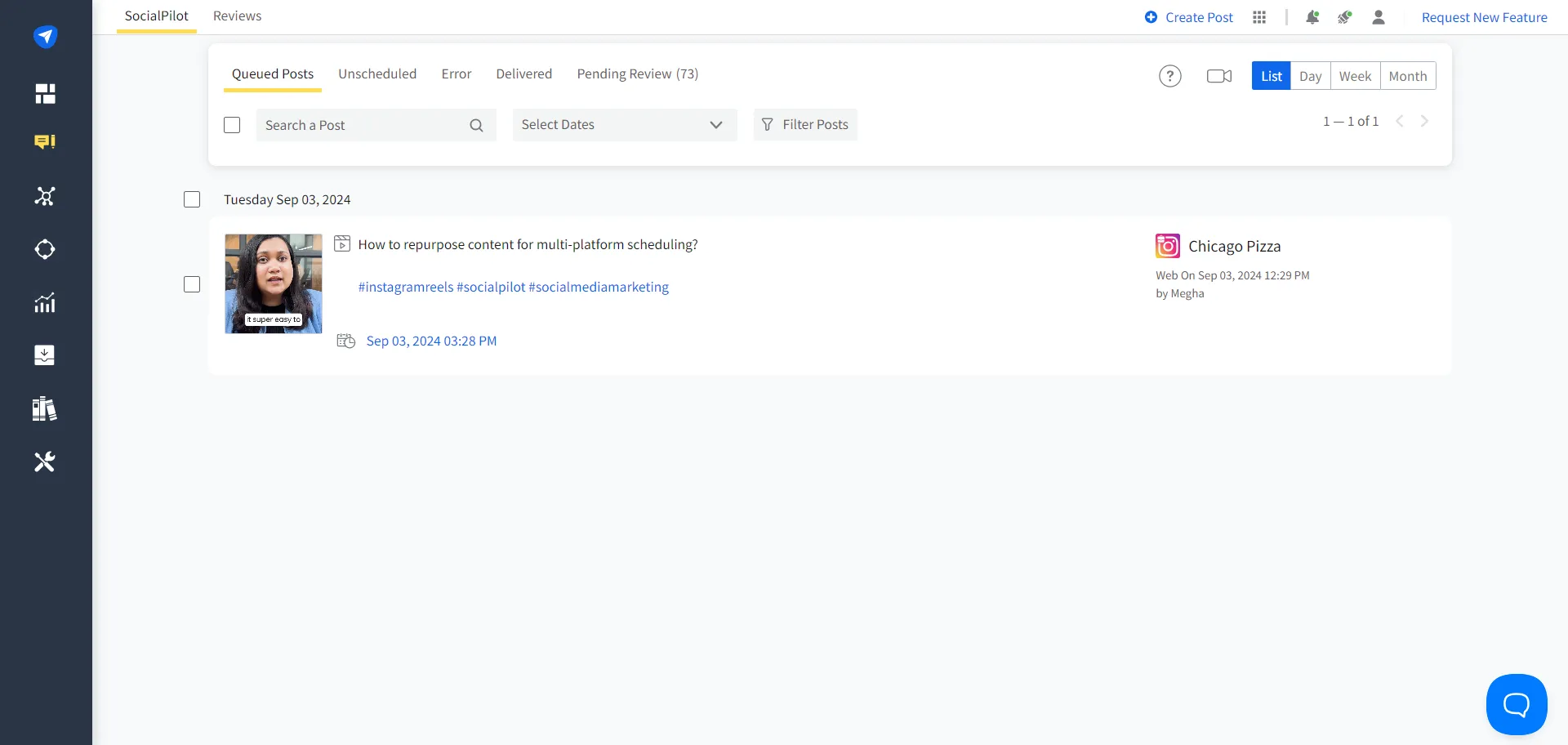 find your scheduled reel find your scheduled reel