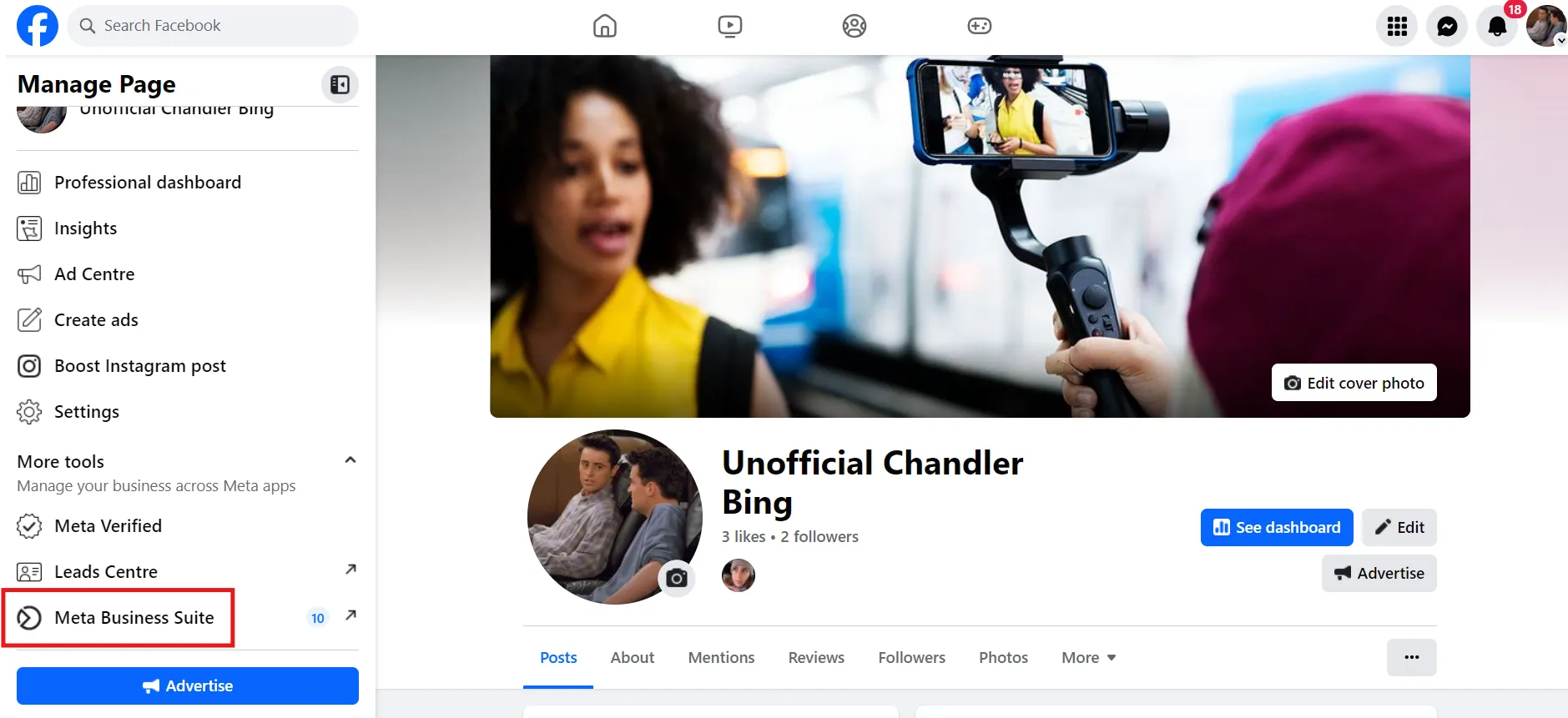 Log in to Your Facebook Page