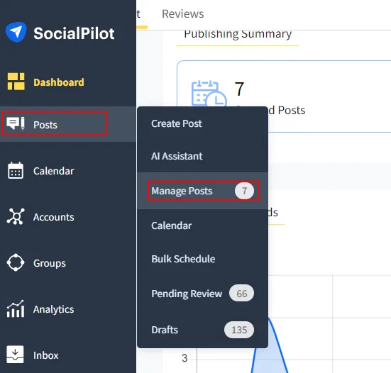 Manage Posts Manage Posts
