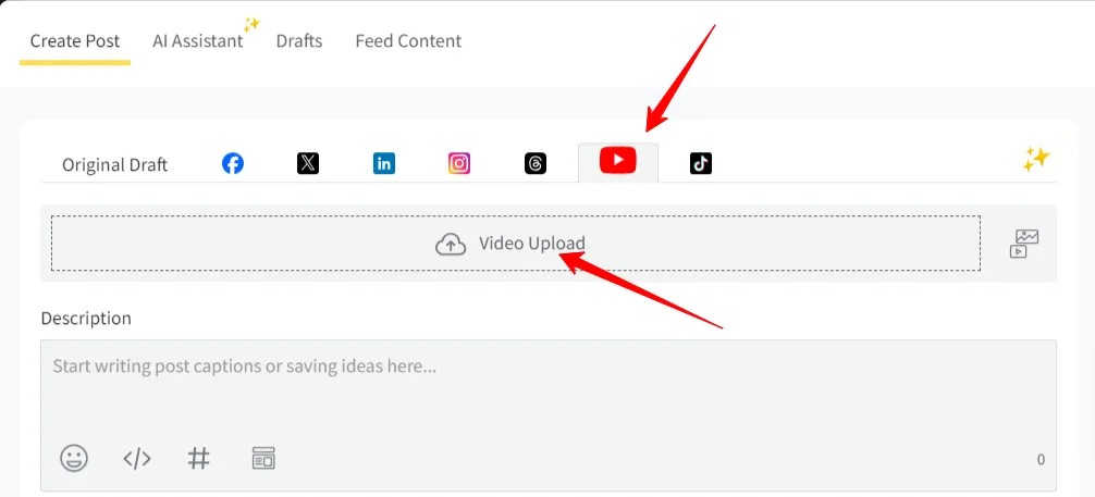 Switch to YouTube Tab Switch to YouTube Tab