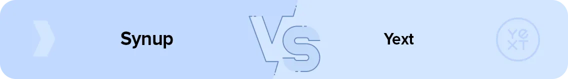 Synup vs. Yext