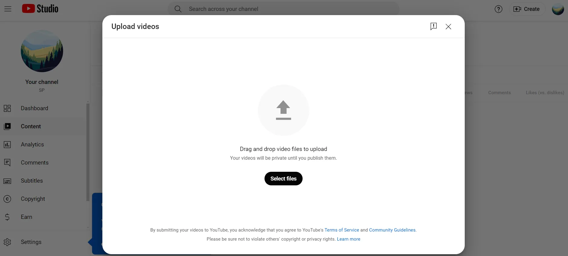 Upload the Shorts on YouTube Upload the Shorts on YouTube