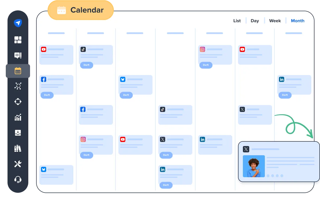 Twitter Calendar