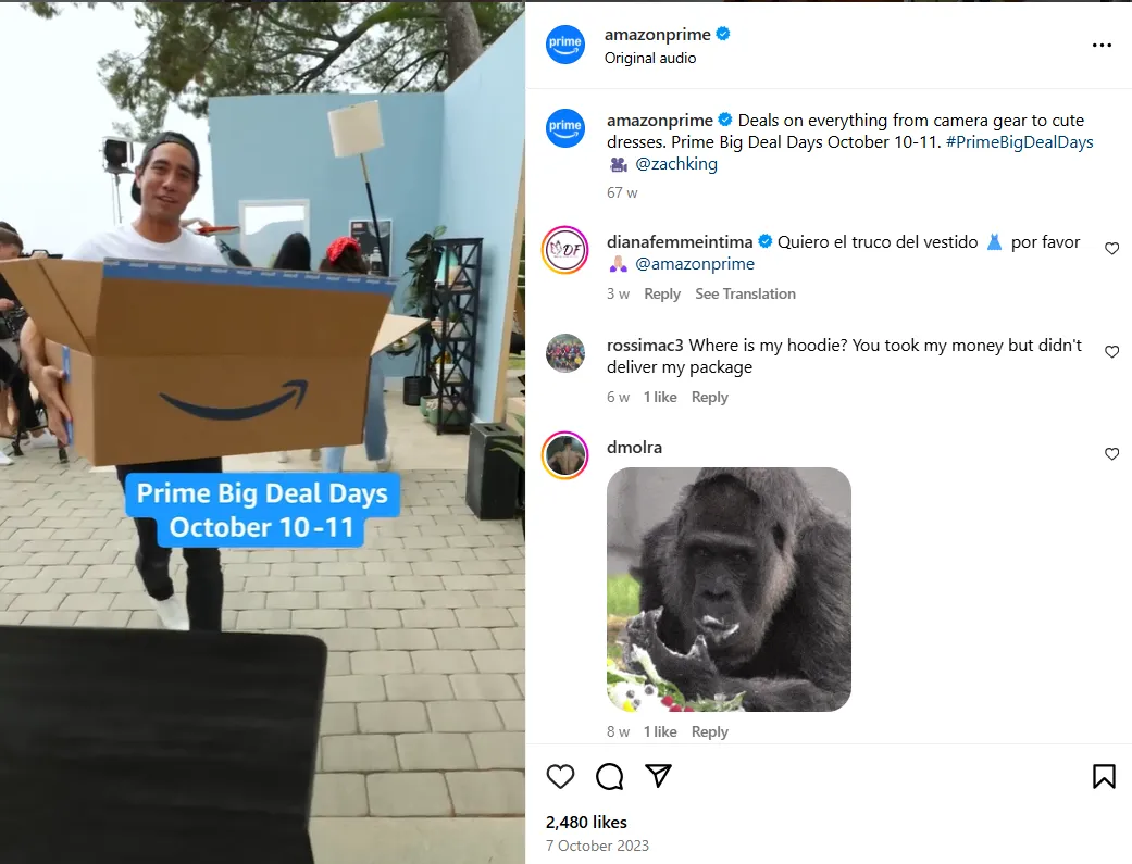 Amazon’s Prime Day campaigns Amazon’s Prime Day campaigns