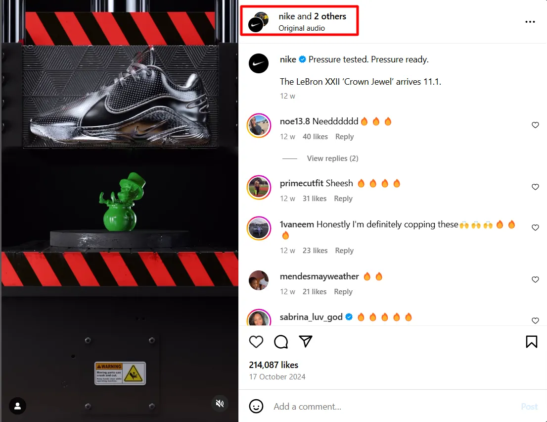 Brand collaboration for more reach