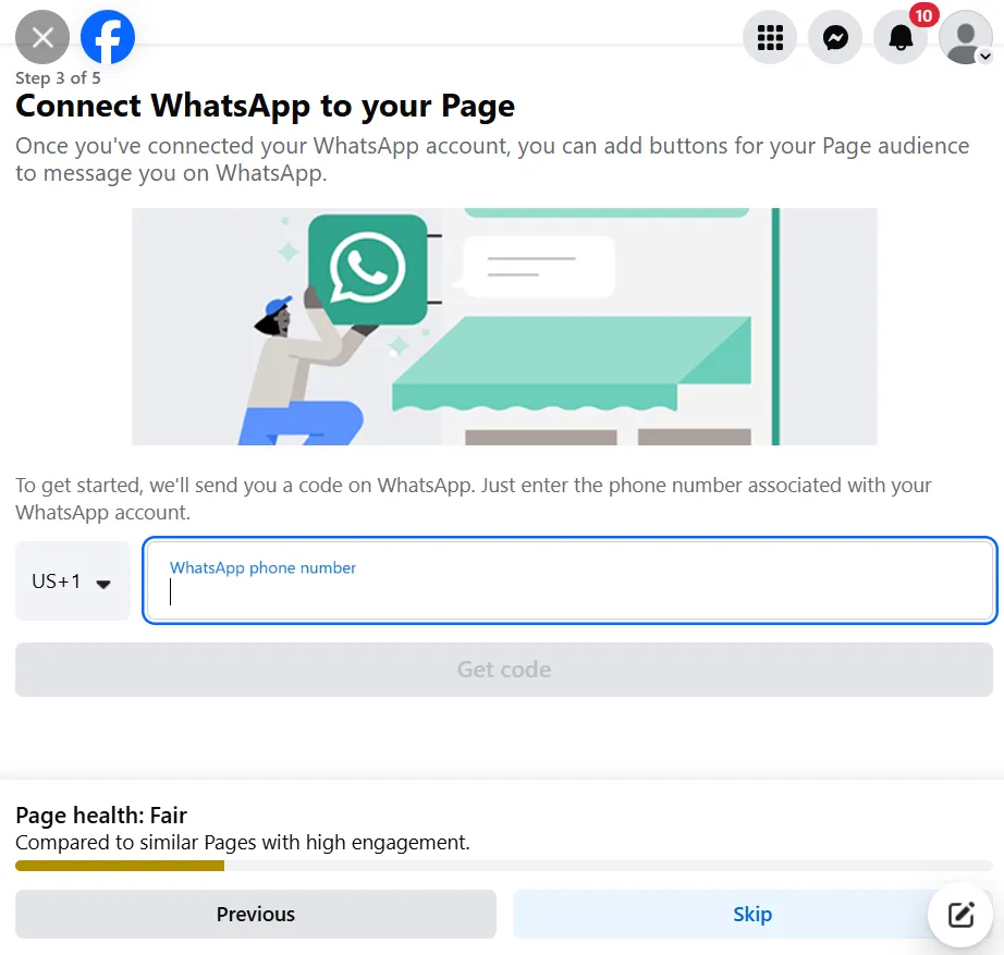 Connect WhatsApp Account