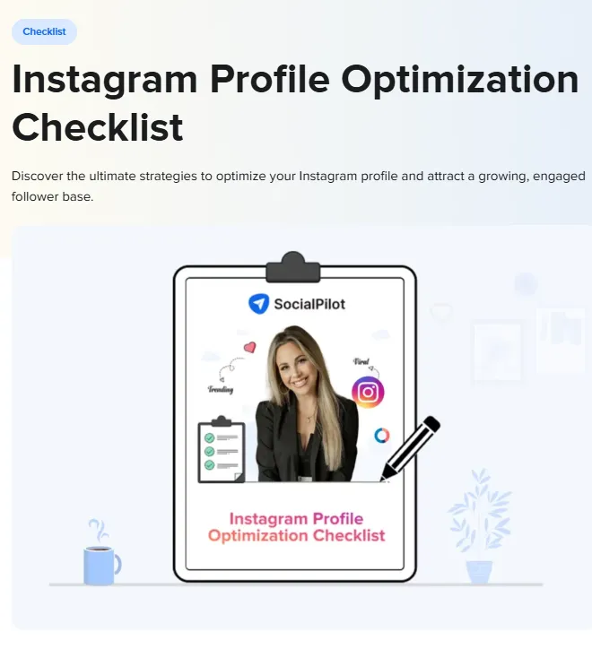 Influencer collab for checklist