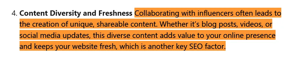 Influencer collaboration for better social SEO