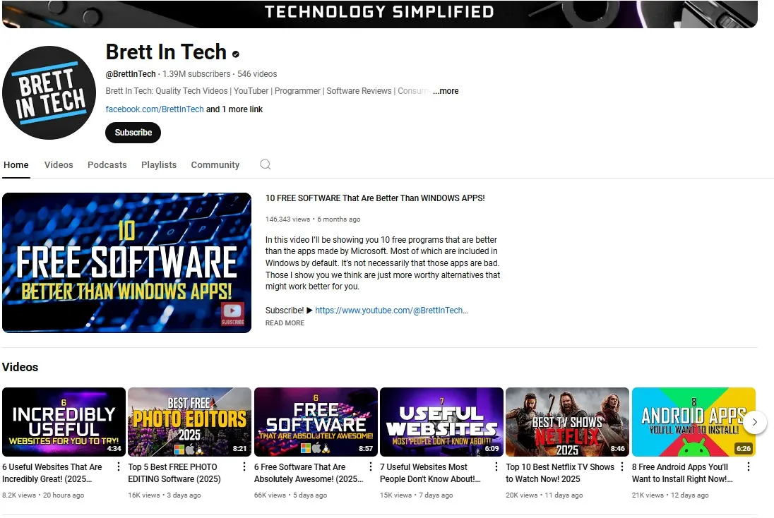 Niche Youtube Channel