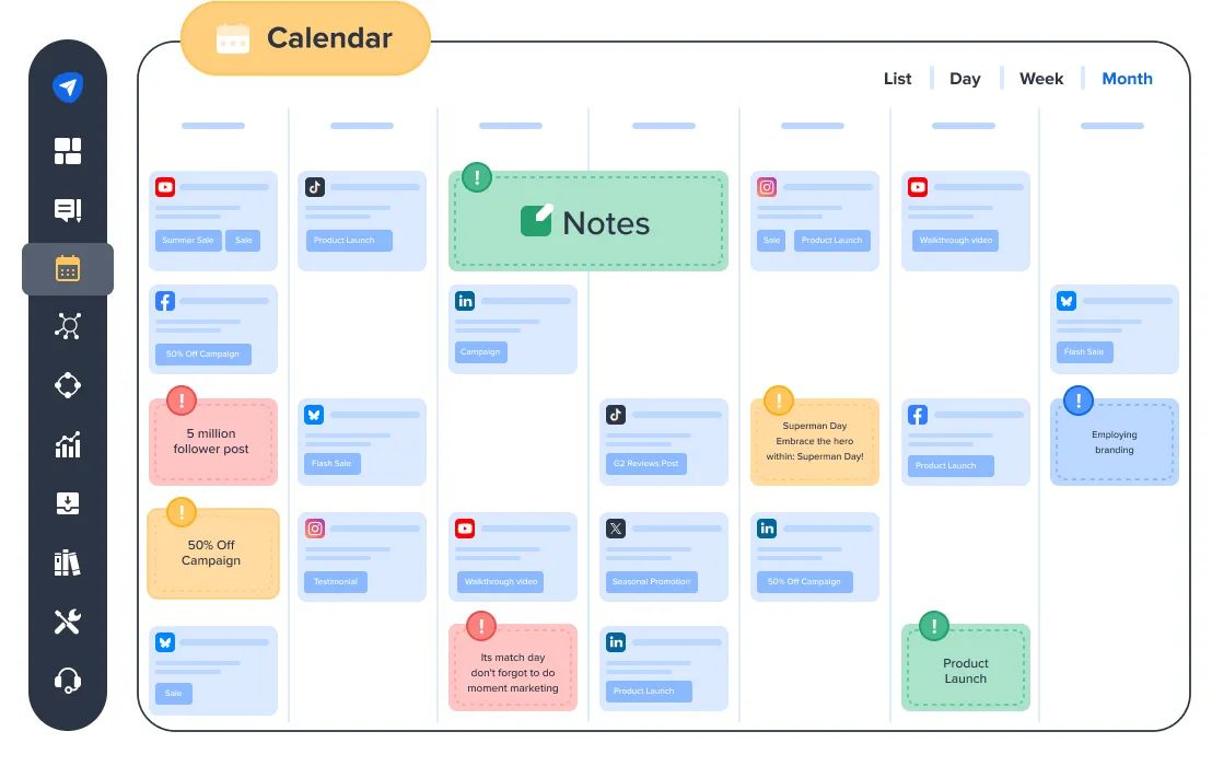 SocialPilot social media calendar tool SocialPilot social media calendar tool