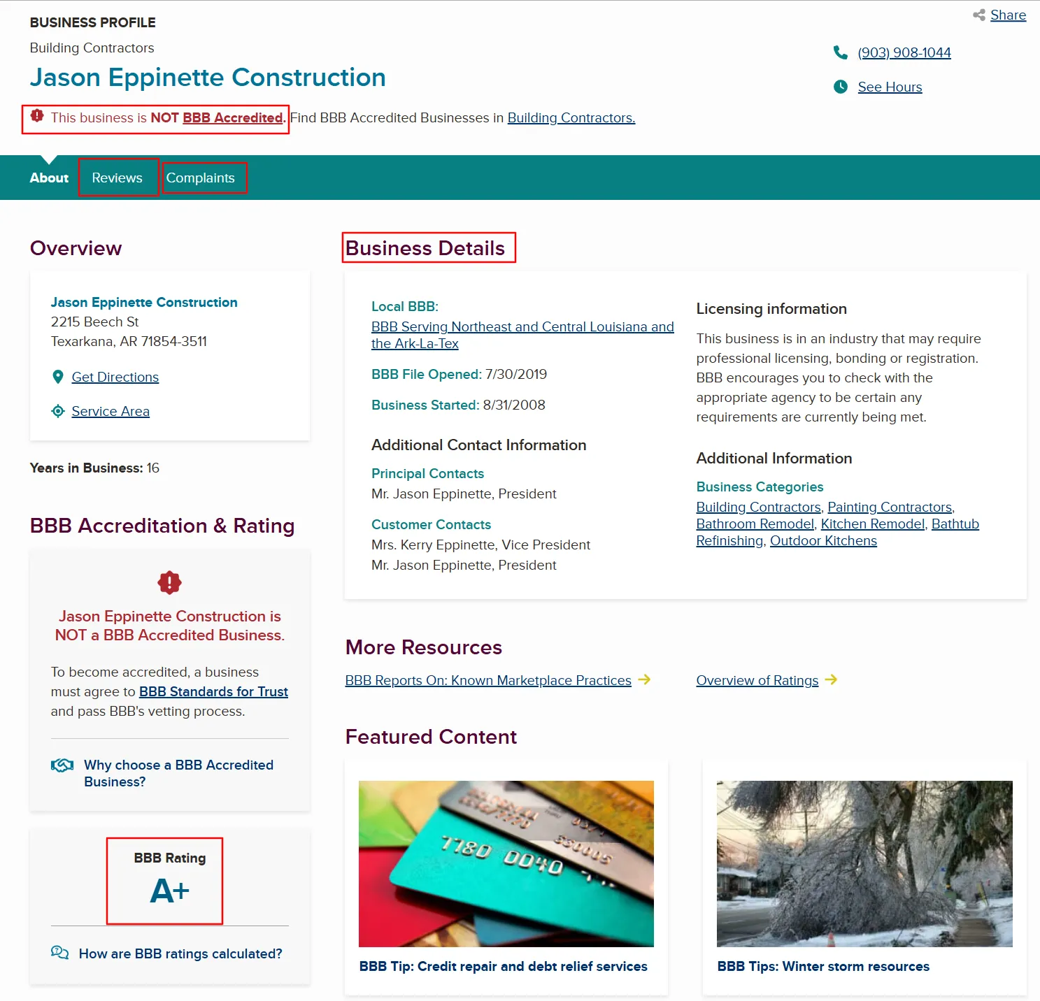 Better Business Bureau (BBB) Customer Review Website for Companies Better Business Bureau (BBB) Customer Review Website for Companies