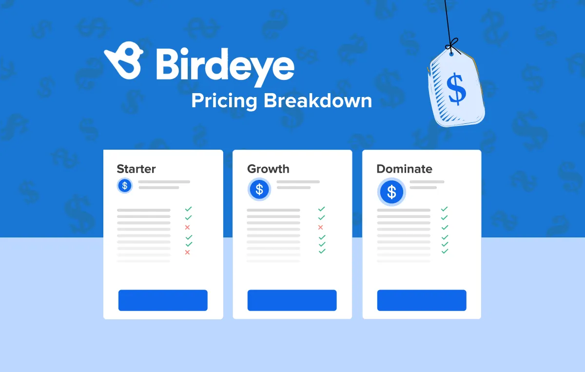 Birdeye Pricing Breakdown