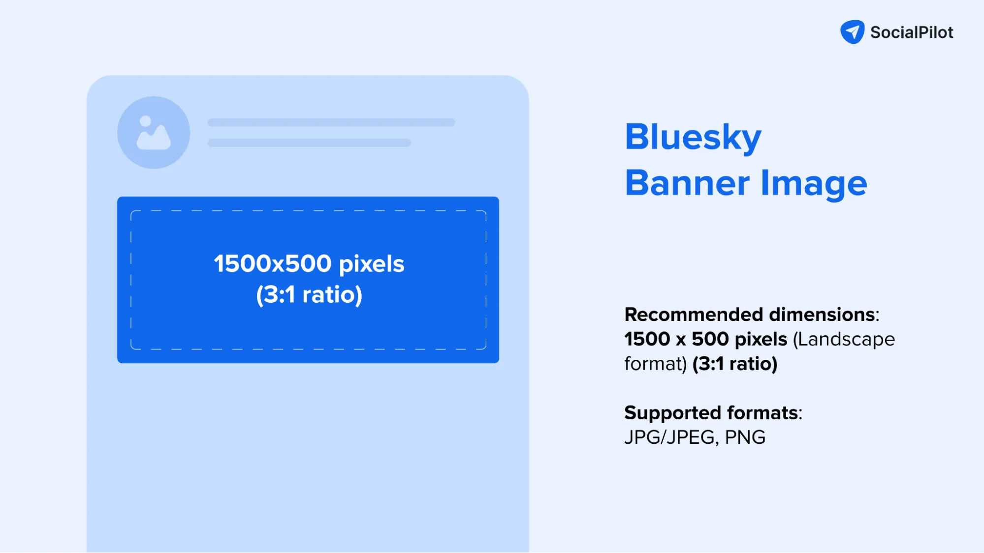 Bluesky banner image size