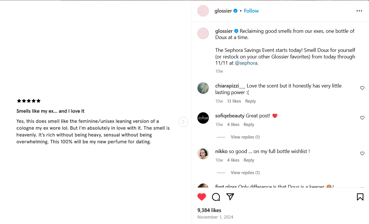 Build trust by engaging with customers on Instagram