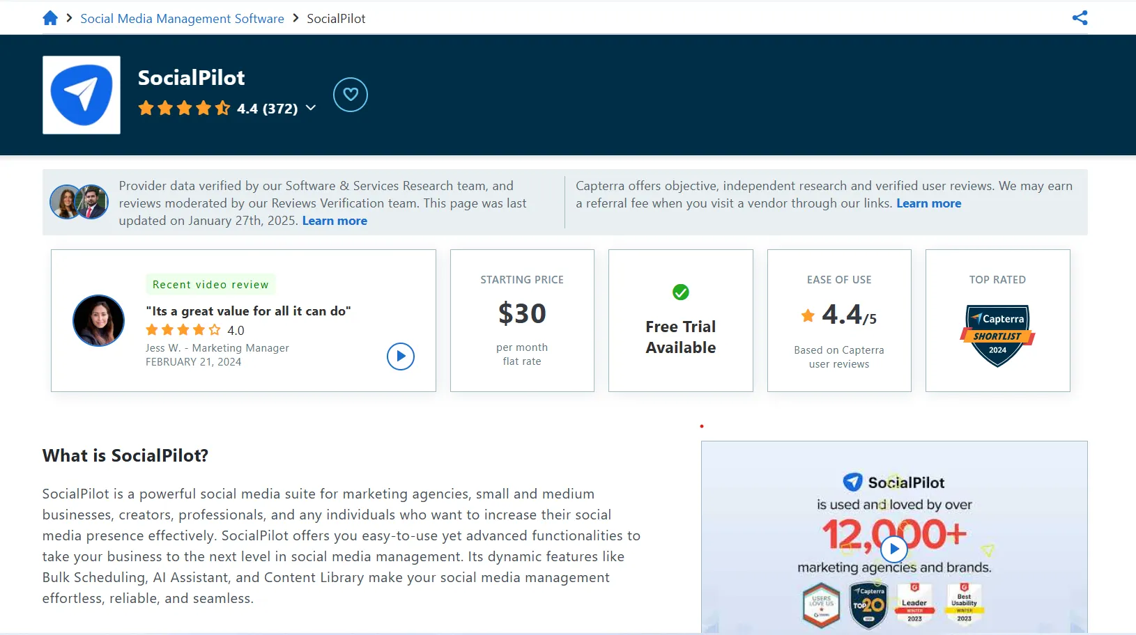 Capterra - SaaS and IT Companies customer reviews and listing directory Capterra - SaaS and IT Companies customer reviews and listing directory