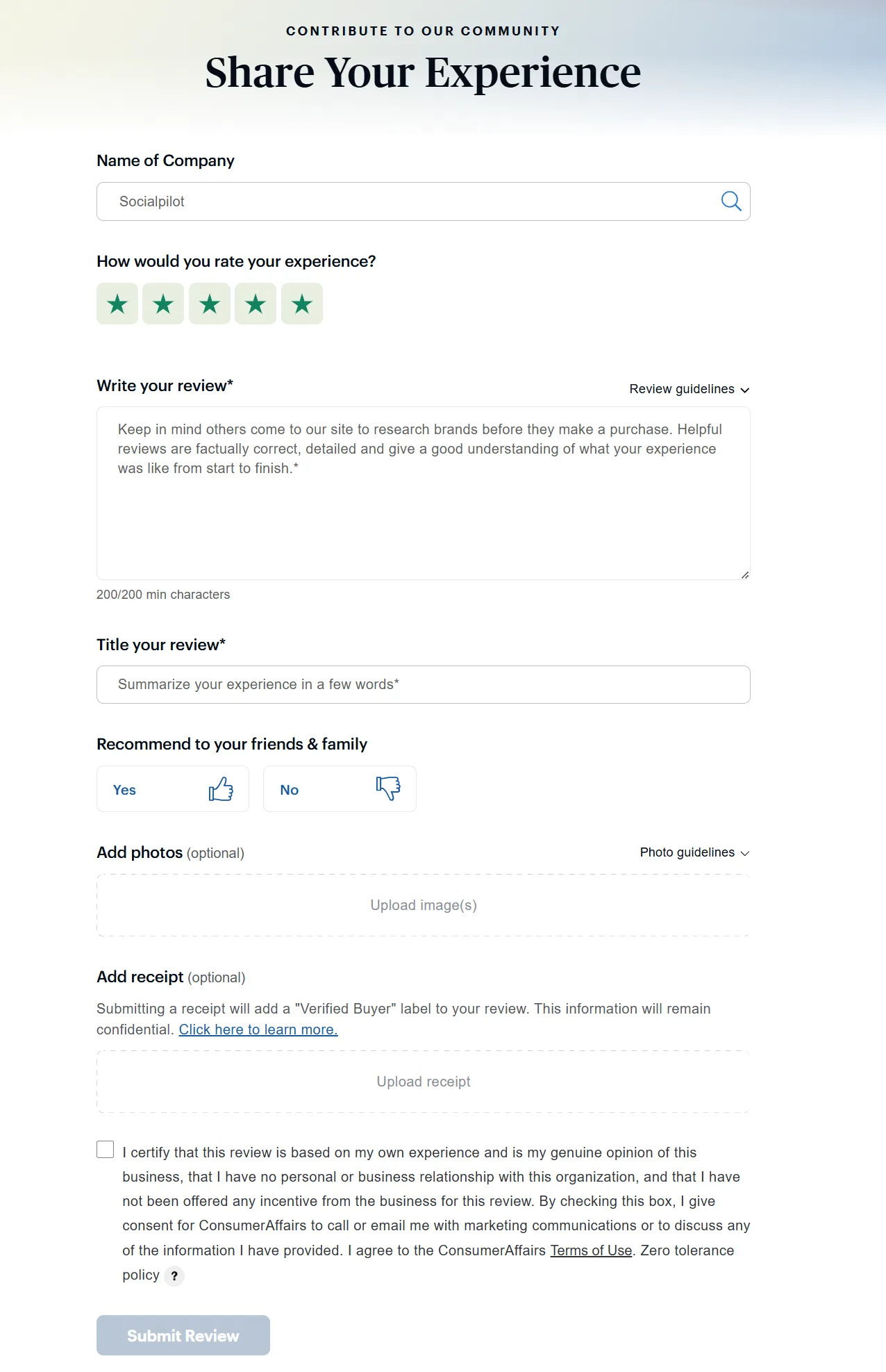 ConsumerAffairs - Top Business Review Website ConsumerAffairs - Top Business Review Website