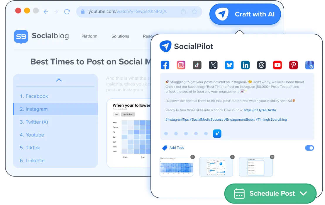 Create Instant Social Media Posts From Any Web Content in a Snap