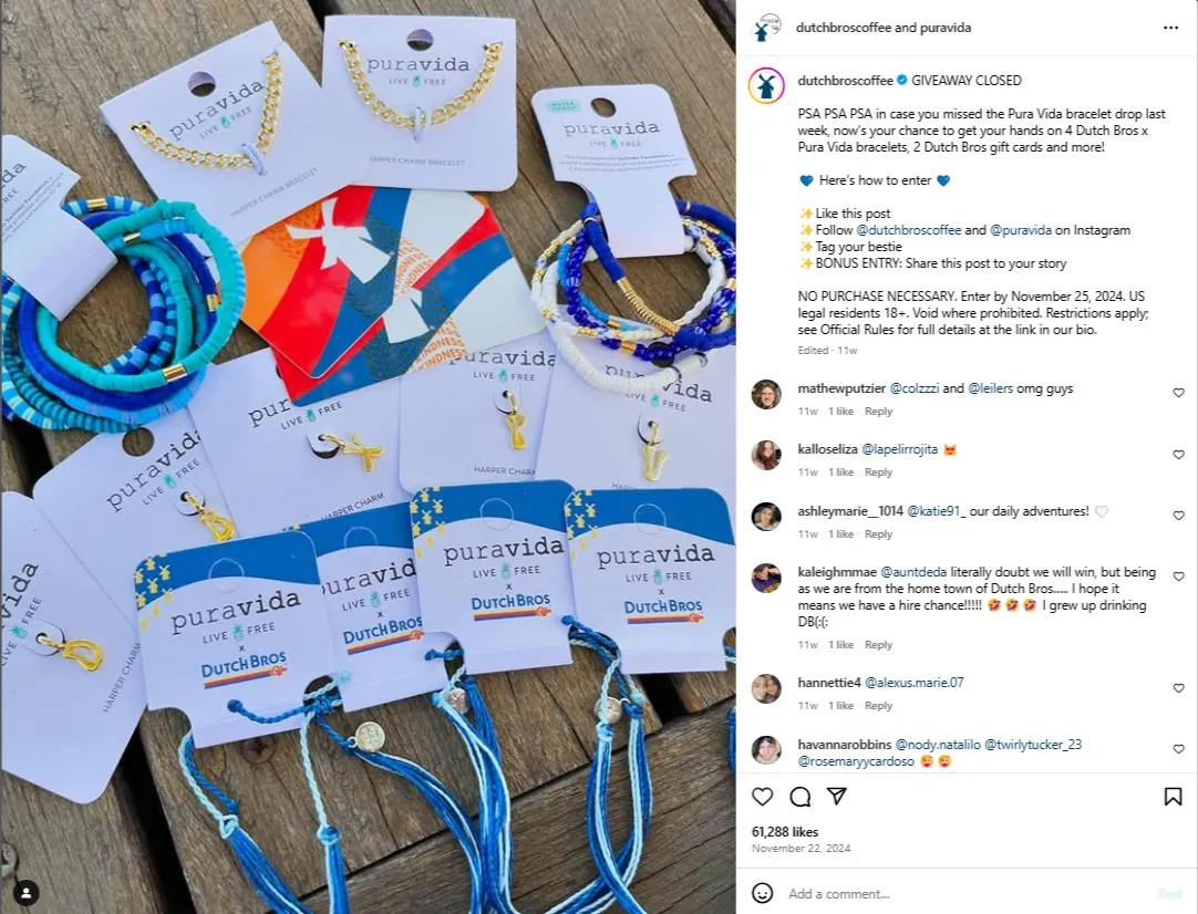 Giveaway for Website Visit