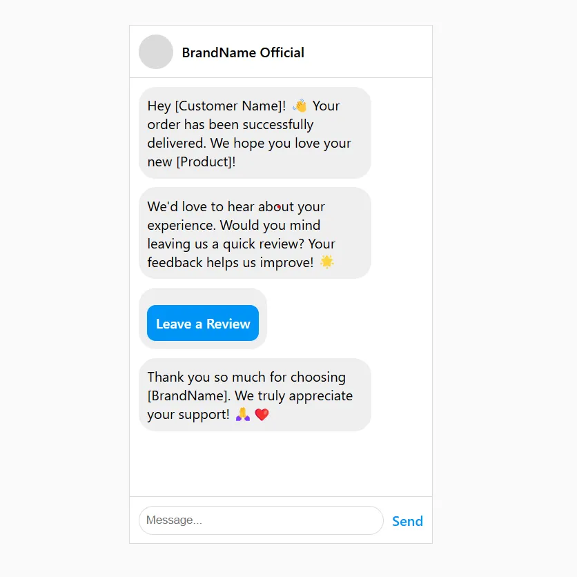 How to ask for a social media review