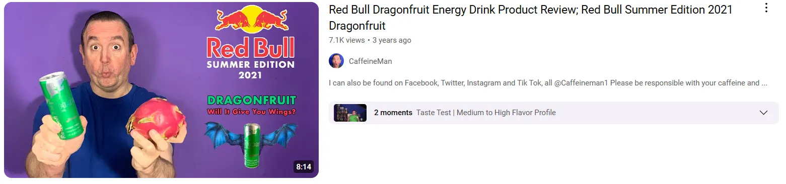 See how people post social media reviews on YouTube