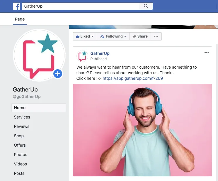 Share a social media post to give honest feedback instead of buying Facebook Review Share a social media post to give honest feedback instead of buying Facebook Review