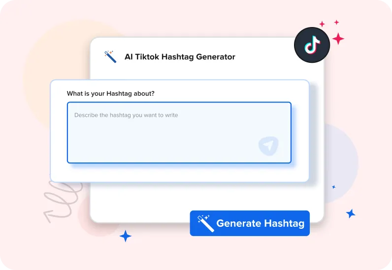 Free AI Tiktok Hashtag Generator