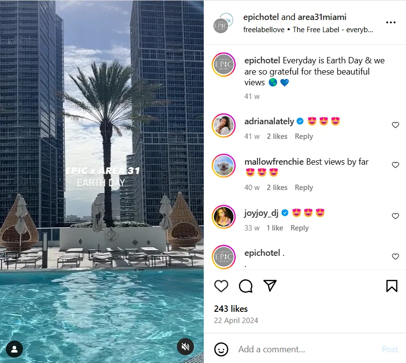 example of local partnership between a hotel and near by restaurant