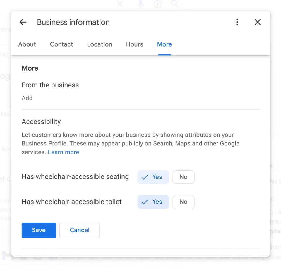 Add relevant attributes in your business listing to optimize Google Business Profile Add relevant attributes in your business listing to optimize Google Business Profile
