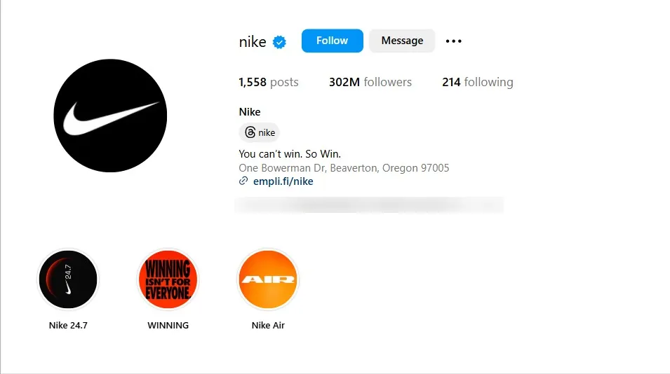 Aesthetic Instagram Profile