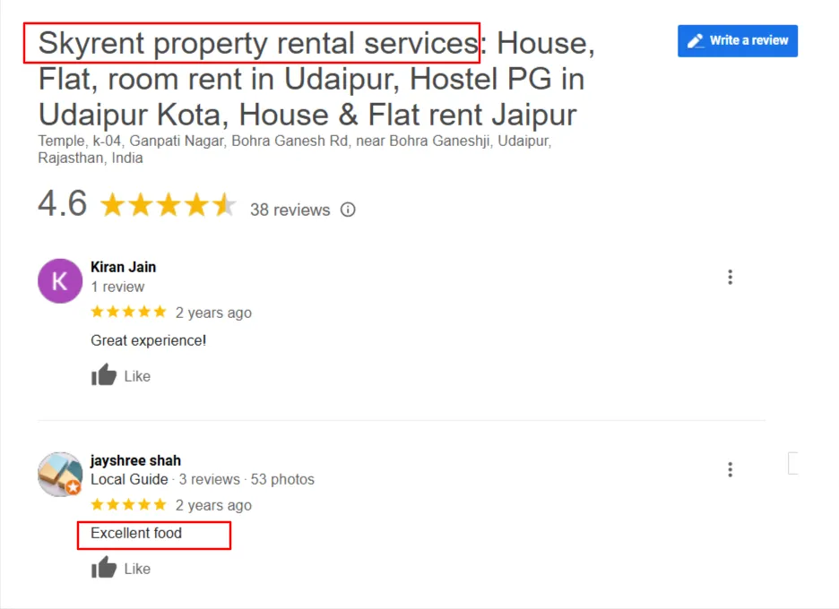 Get fake reviews removed from Google