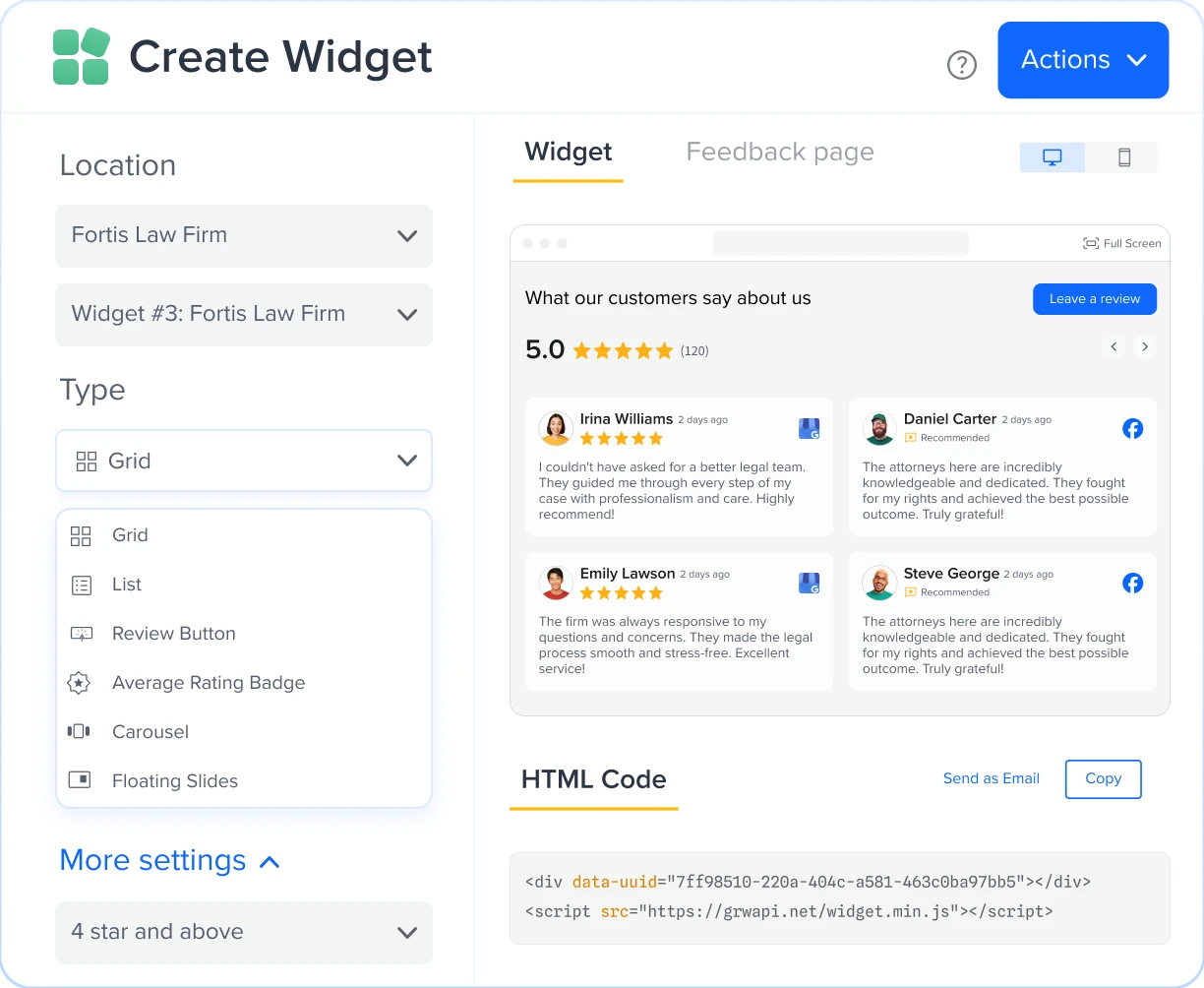 Highlight Stellar Client Reviews